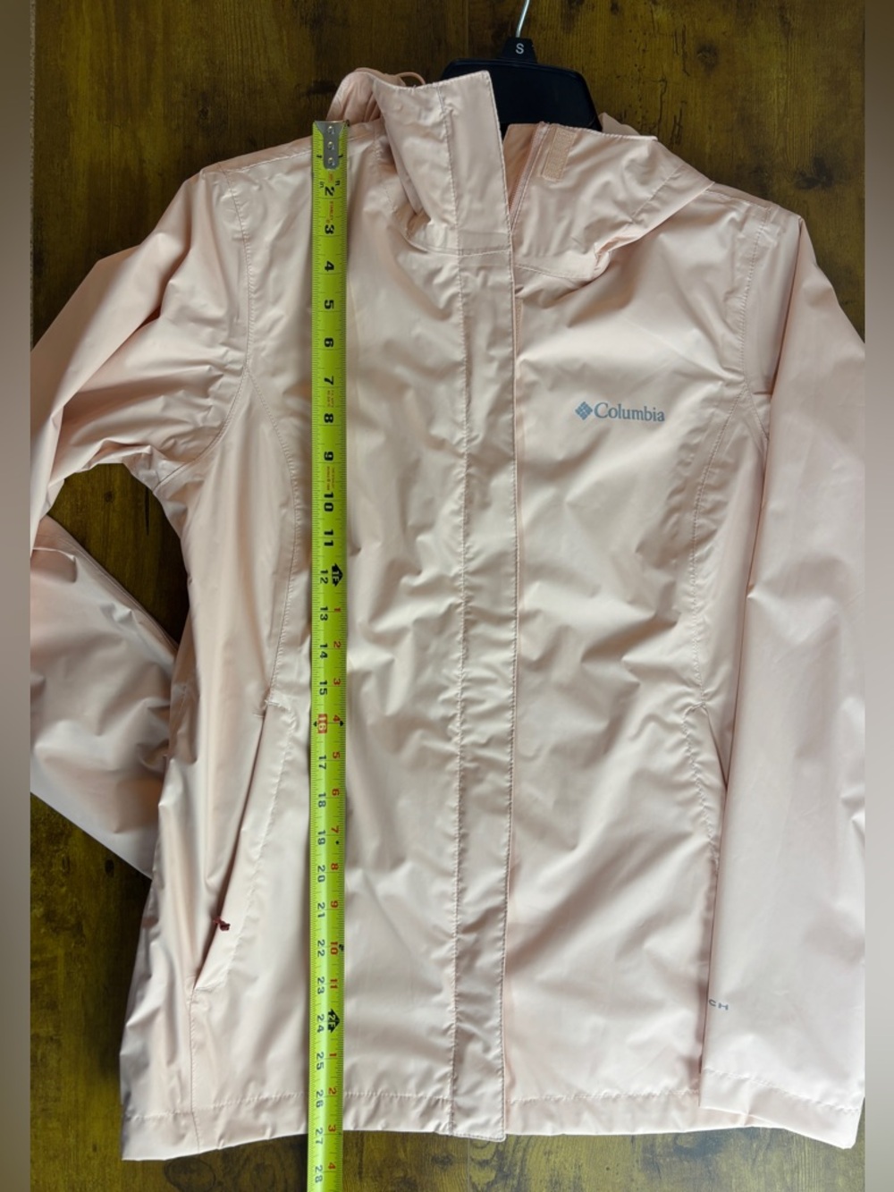 Columbia Women's Arcadia II Rain Jacket Peach Cloud Size S - Picture 7 of 7